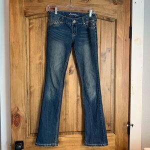 Amethyst Jeans Blue Boot Cut Classic Style